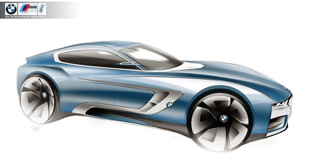 BMW Z5 speculative artist rendering