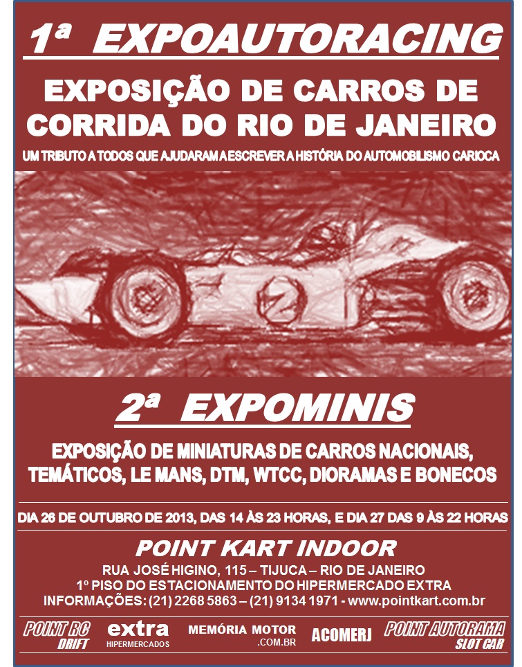 IM - EXPOSIÇÃO DE CARROS DE CORRIDA DO RIO DE JANEIRO