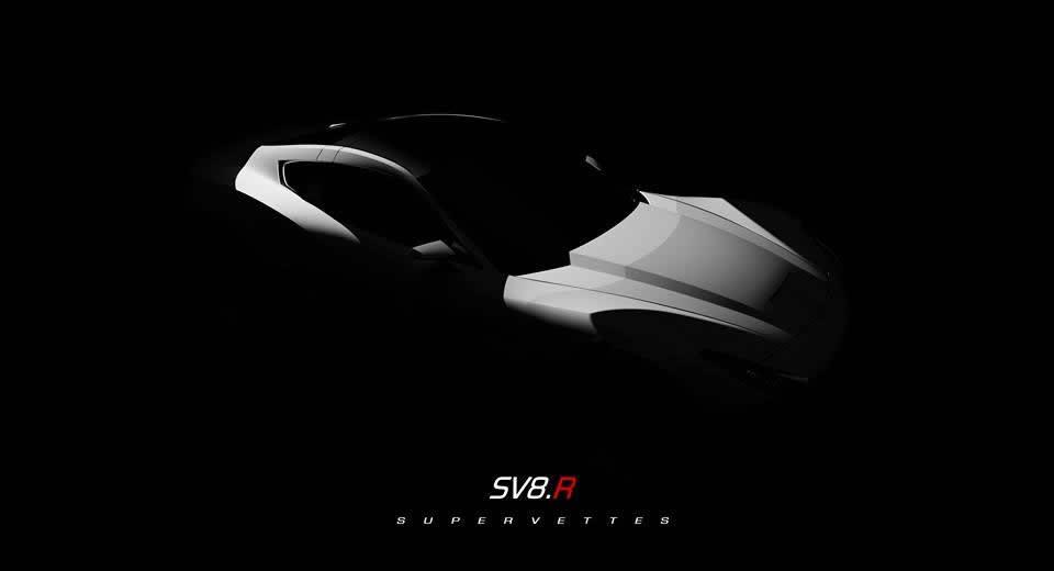 Supervettes SV8.R C7 aero kit for Chevrolet Corvette C6 2