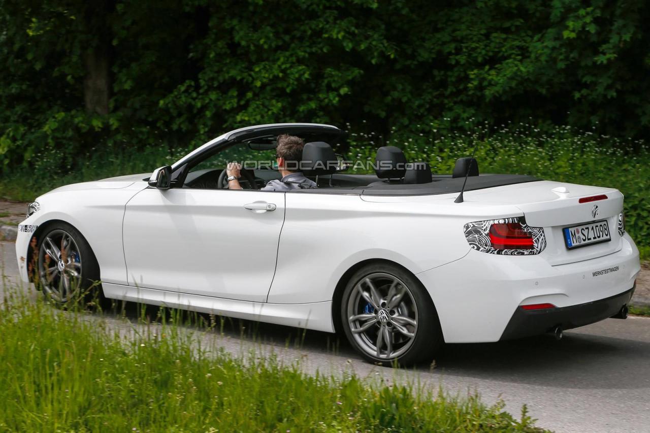 2014 BMW 2-Series Convertible spy photo Automedia