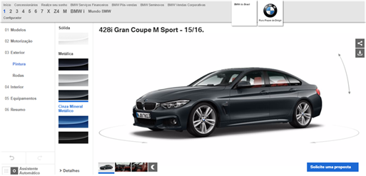 BMW Group Brasil lança ferramenta online Car Configurator para marcas BMW e MINI
