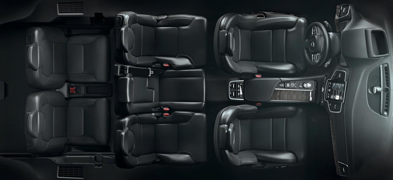 2015 Volvo XC90 interior