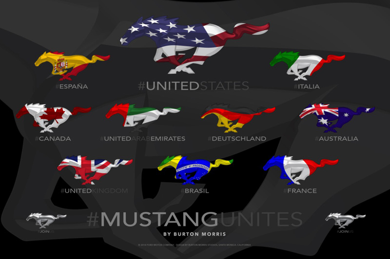 MustangUnites-Bandeiras